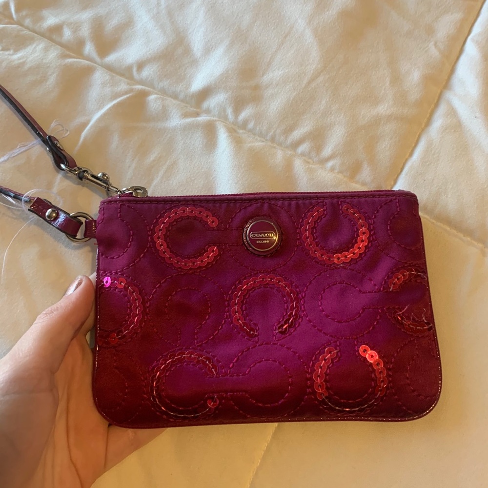 Coach wristlet